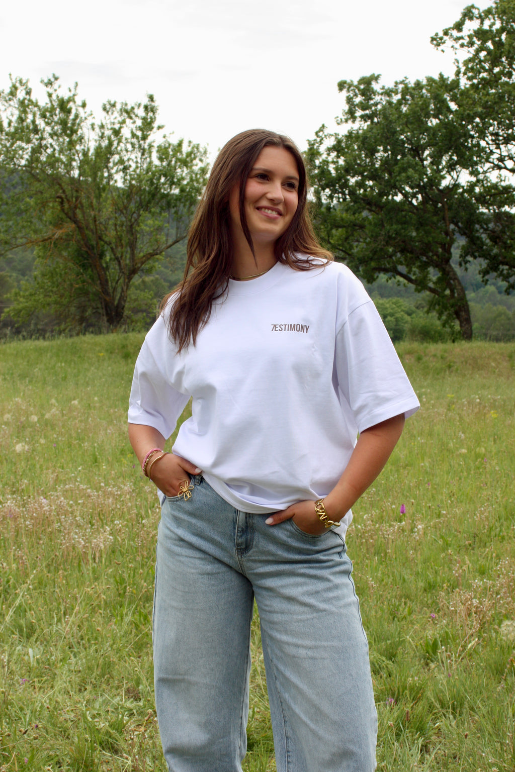 White 6+1 T-shirt (Unisex)